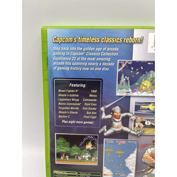 Capcom Classics Collection - Microsoft Xbox Complete Tested Authentic - Picture 6 of 10